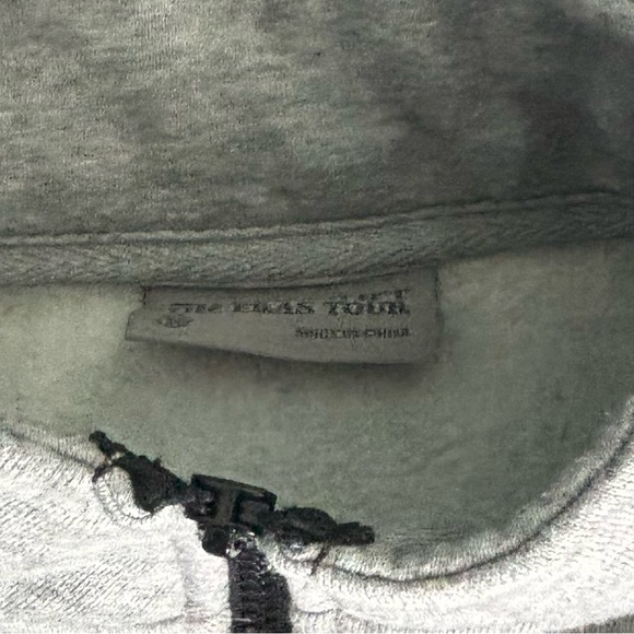 Taylor Swift The Eras Tour Official Merch Quarter Zip Sweatshirt Gray Unisex M - Picture 6 of 7